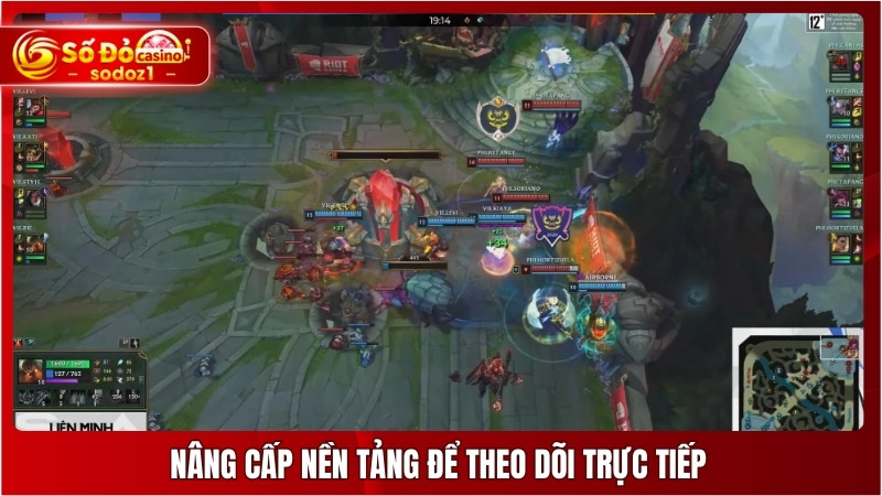 Nâng cấp nền tảng để theo dõi trực tiếp