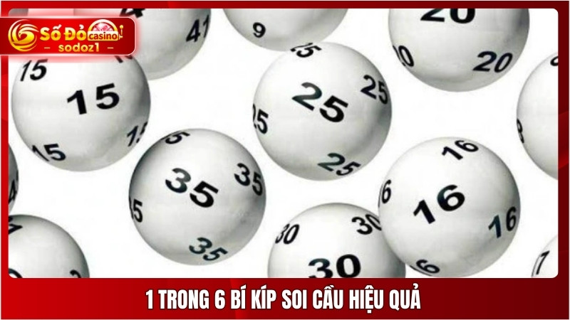 1 trong 6 bí kíp soi cầu hiệu quả