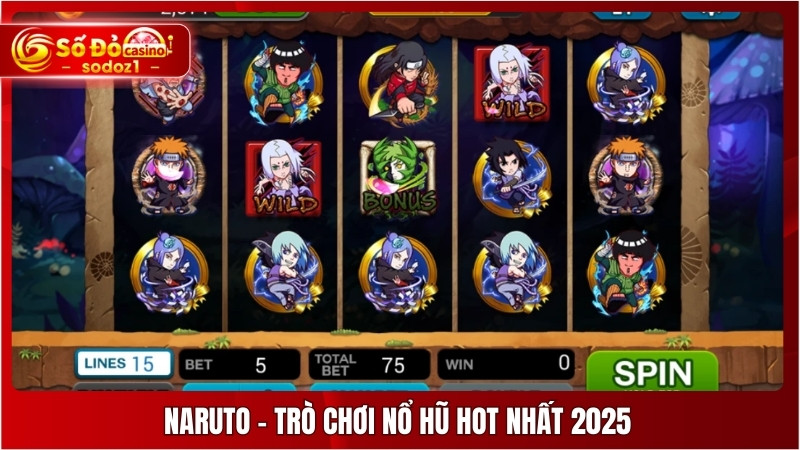 Naruto - Trò chơi nổ hũ hot nhất 2025